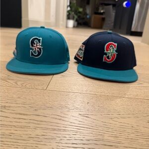 2 Cooperstown New Era Seattle Mariners cap